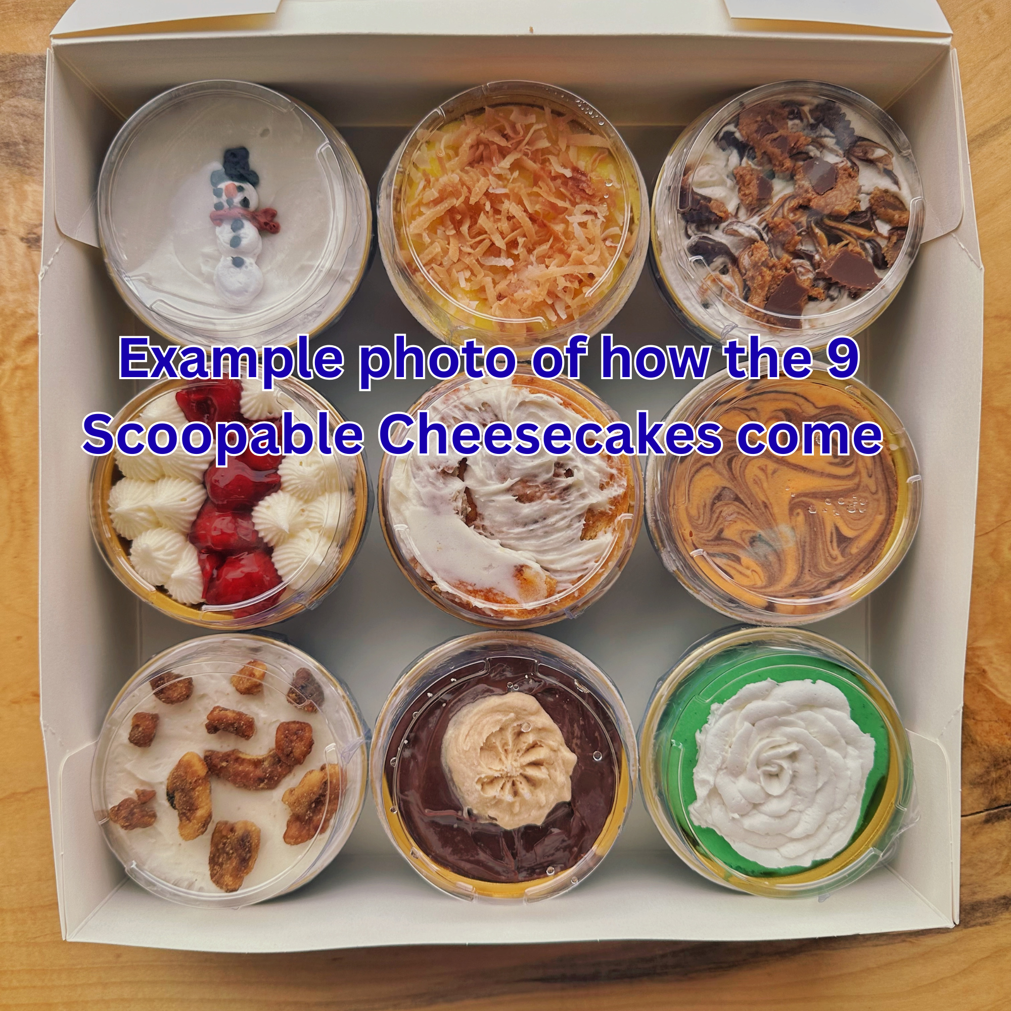 Scoopable Cheesecake (All 9 Scoops)